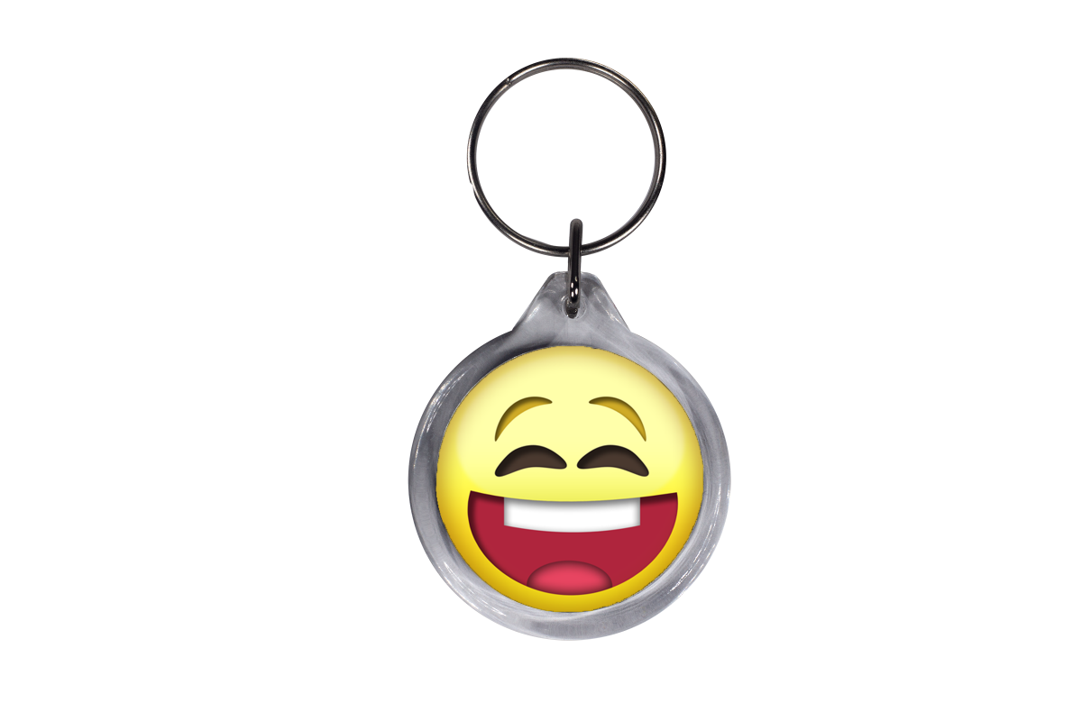 ck Runde günstig Kaufen-ResKey Schlüsselanhänger rund Emoji Emoticon Smiley Emojis beidseitig bedruckt Lachen. ResKey Schlüsselanhänger rund Emoji Emoticon Smiley Emojis beidseitig bedruckt Lachen <![CDATA[Runder Schlüsselanhänger mit beidseitigem Bildmotiv