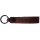 Leder Schlüsselanhänger mit Name Wunschname personalisiert individuell farbig Gravur Braun