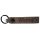 Leder Schlüsselanhänger mit Name Wunschname personalisiert individuell farbig Gravur Beige