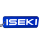 Iseki Trecker Traktor Schlüsselanhänger Emblem in Blau/Weiß