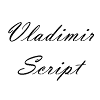 Schriftart Vladimir Script