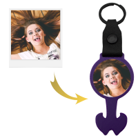 Foto Einkaufswagenlöser Schlüsselanhänger personalisierbar mit Wunschfoto Wunschbild als Geschenk Geschenkidee